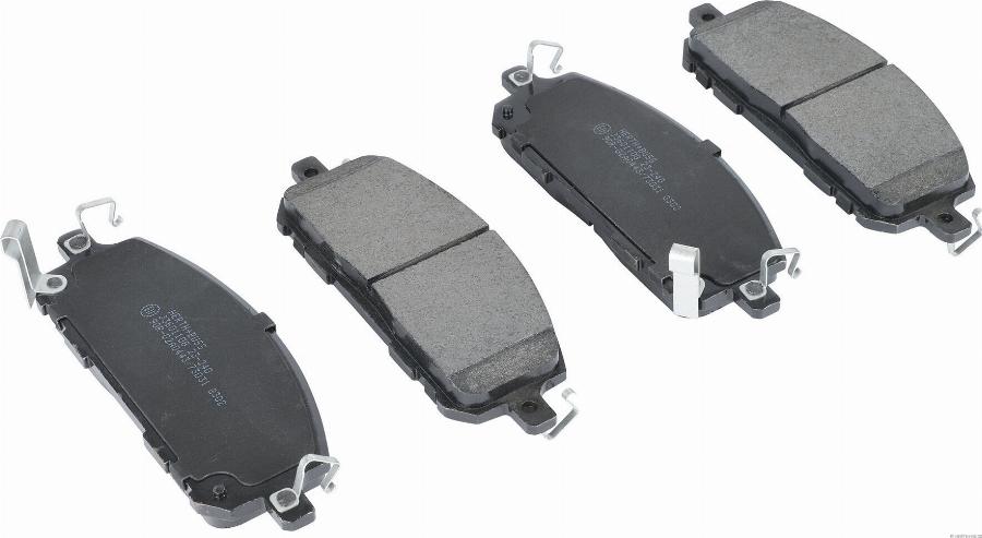 Herth+Buss Jakoparts J3601108 - Тормозные колодки, дисковые, комплект abcparts.ee