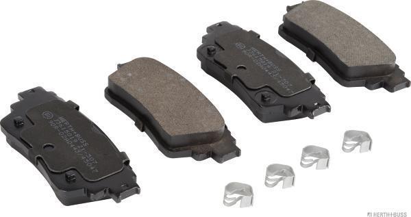 Herth+Buss Jakoparts J3615019 - Тормозные колодки, дисковые, комплект abcparts.ee