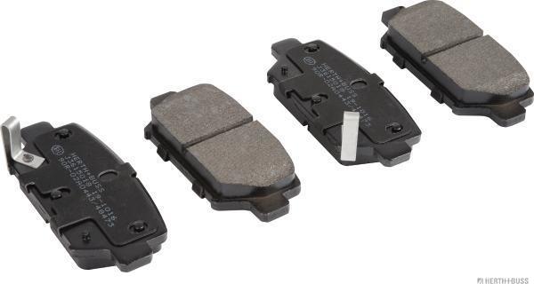Herth+Buss Jakoparts J3615018 - Тормозные колодки, дисковые, комплект abcparts.ee