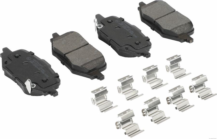 Herth+Buss Jakoparts J3613027 - Тормозные колодки, дисковые, комплект abcparts.ee