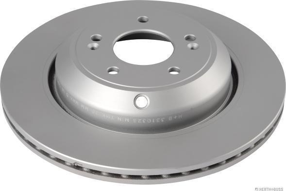 Herth+Buss Jakoparts J3310326 - Тормозной диск abcparts.ee