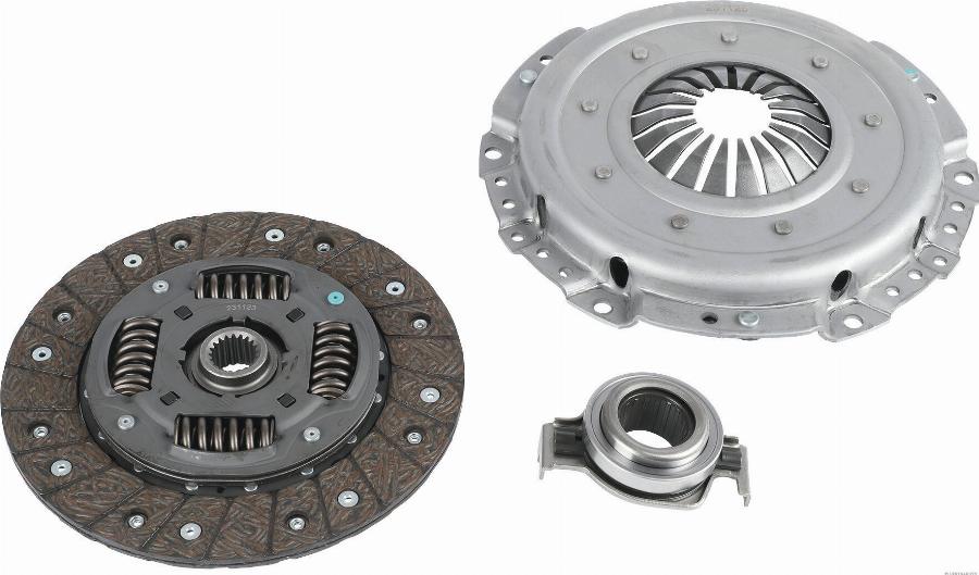 Herth+Buss Jakoparts J2000824 - Комплект сцепления abcparts.ee