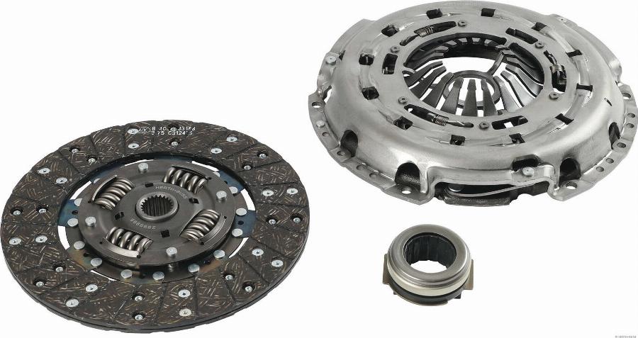 Herth+Buss Jakoparts J2003115 - Комплект сцепления abcparts.ee