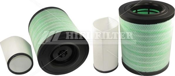HIFI FILTER KA 16973 - Воздушный фильтр двигателя abcparts.ee