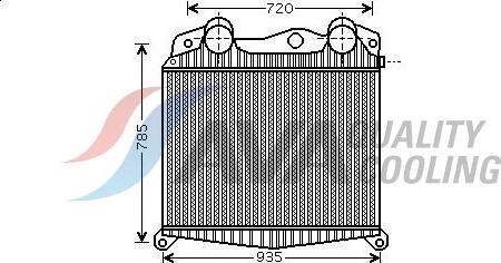 HIGHWAY AUTOMOTIVE 20031006 - Интеркулер, теплообменник турбины abcparts.ee
