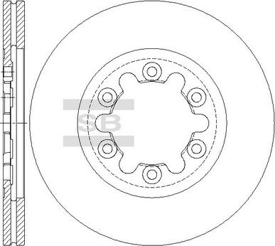 Hi-Q SD4443 - Тормозной диск abcparts.ee
