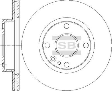 Hi-Q SD4407 - Тормозной диск abcparts.ee