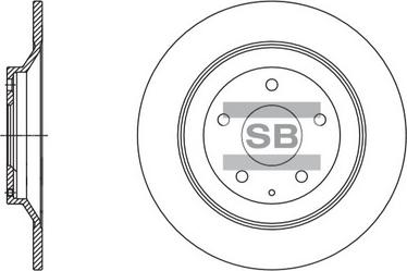 Hi-Q SD4425 - Тормозной диск abcparts.ee