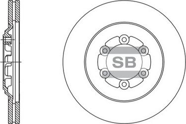 Hi-Q SD4506 - Тормозной диск abcparts.ee