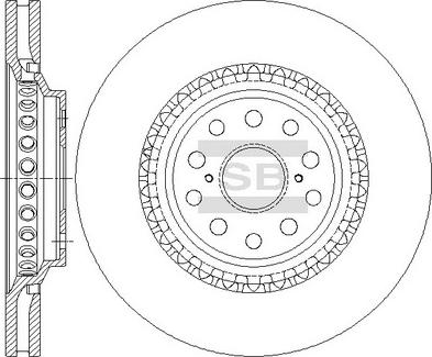 Hi-Q SD4656 - Тормозной диск abcparts.ee