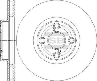 Hi-Q SD4679 - Тормозной диск abcparts.ee