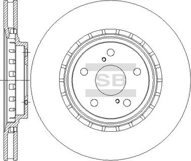 Hi-Q SD4034 - Тормозной диск abcparts.ee
