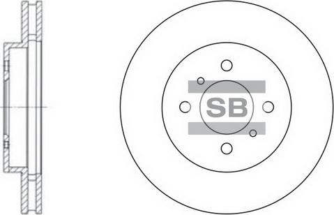 Hi-Q SD4309 - Тормозной диск abcparts.ee