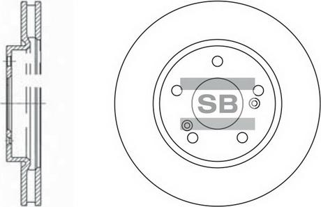 Hi-Q SD4312 - Тормозной диск abcparts.ee