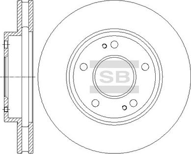 Hi-Q SD4317 - Тормозной диск abcparts.ee