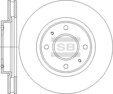 Hi-Q SD4337 - Тормозной диск abcparts.ee