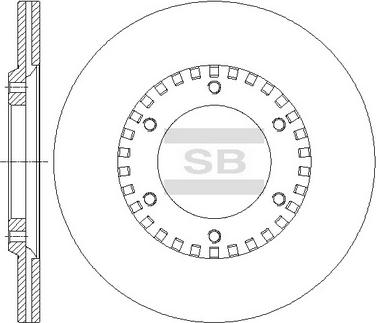 Hi-Q SD4232 - Тормозной диск abcparts.ee