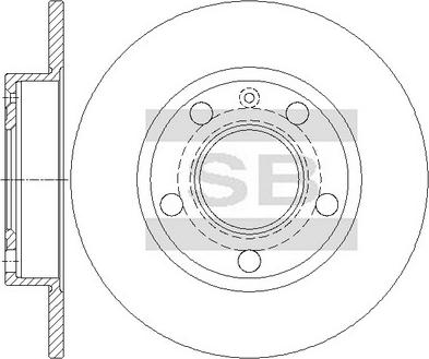 Hi-Q SD5448 - Тормозной диск abcparts.ee