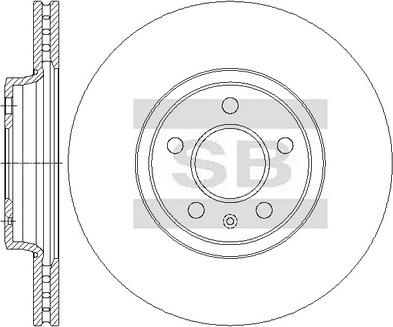 Hi-Q SD5453 - Тормозной диск abcparts.ee