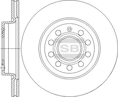 Hi-Q SD5404 - Тормозной диск abcparts.ee