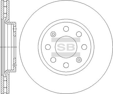 Hi-Q SD5505 - Тормозной диск abcparts.ee