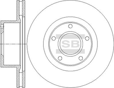 Hi-Q SD5515 - Тормозной диск abcparts.ee