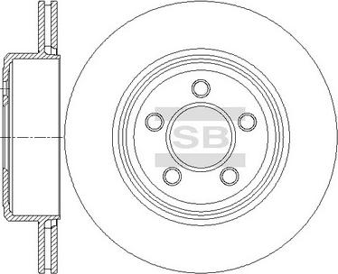 Hi-Q SD5510 - Тормозной диск abcparts.ee
