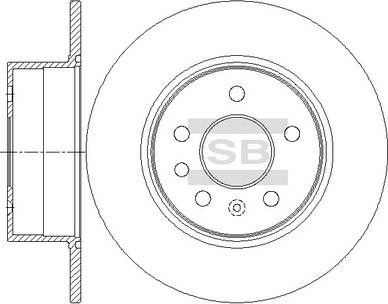 Hi-Q SD5123 - Тормозной диск abcparts.ee