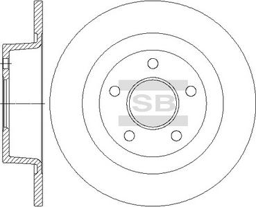 Hi-Q SD5310 - Тормозной диск abcparts.ee