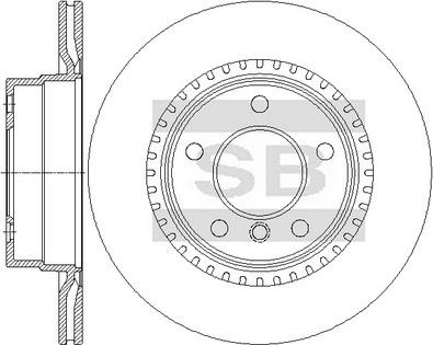 Hi-Q SD5205 - Тормозной диск abcparts.ee