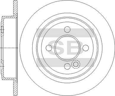 Hi-Q SD5230 - Тормозной диск abcparts.ee
