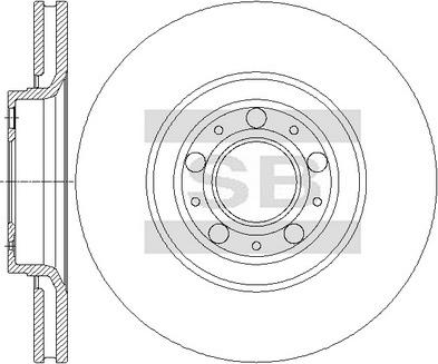 Hi-Q SD6101 - Тормозной диск abcparts.ee