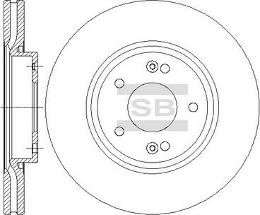 Hi-Q SD1086 - Тормозной диск abcparts.ee