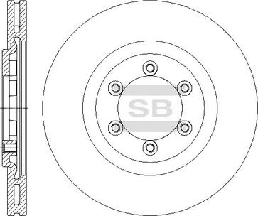 Hi-Q SD3051 - Тормозной диск abcparts.ee