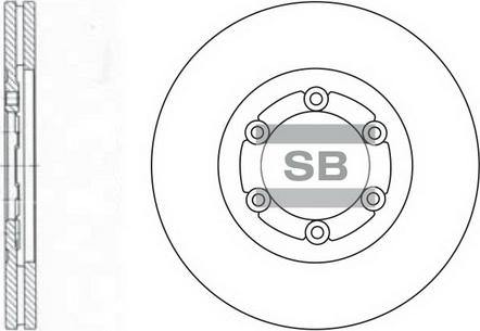 Hi-Q SD2008 - Тормозной диск abcparts.ee