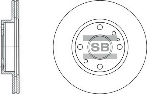 Hi-Q SD2023 - Тормозной диск abcparts.ee