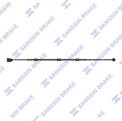 Hi-Q SWS5400 - Сигнализатор, износ тормозных колодок abcparts.ee