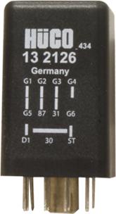 HITACHI 132126 - Реле, система накаливания abcparts.ee