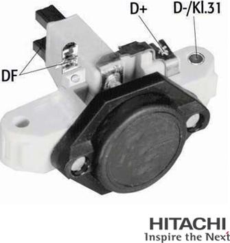 HITACHI 2500558 - Регулятор напряжения, генератор abcparts.ee
