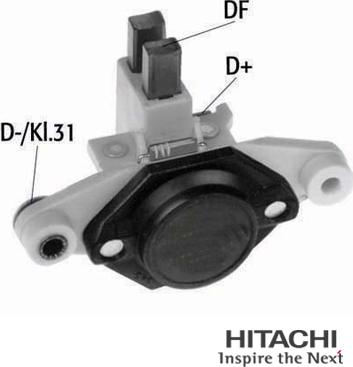 HITACHI 2500504 - Регулятор напряжения, генератор abcparts.ee