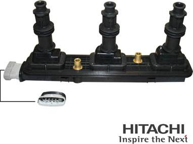 HITACHI 2503856 - Катушка зажигания abcparts.ee
