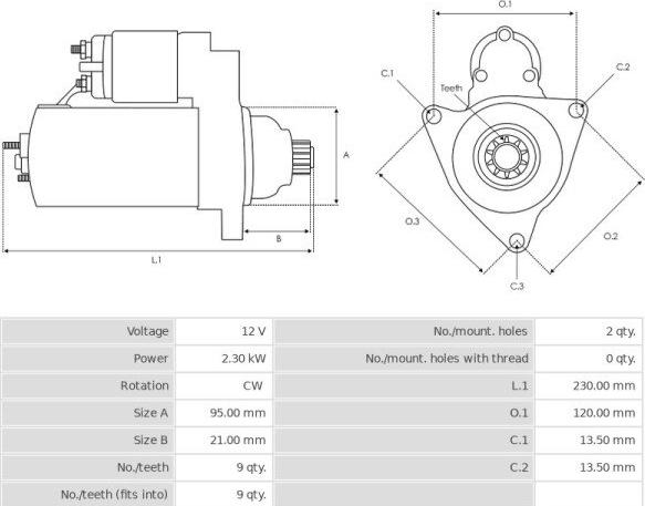 HITACHI S13-204 - Стартер abcparts.ee
