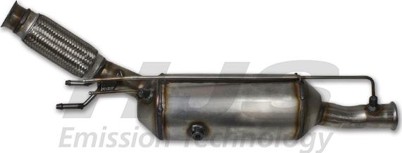 HJS 93 21 5032 - Сажевый / частичный фильтр, система выхлопа ОГ abcparts.ee