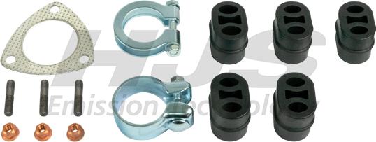 HJS 82 14 1782 - Монтажный комплект, система выпуска abcparts.ee