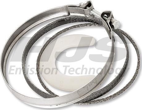 HJS 82 22 4821 - Монтажный комплект, катализатор abcparts.ee