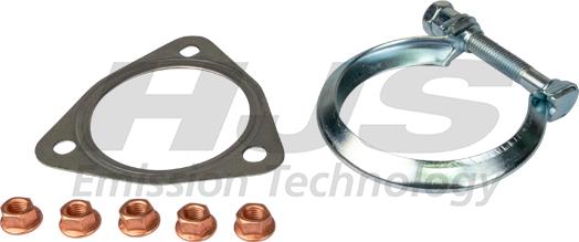 HJS 82 22 2333 - Монтажный комплект, катализатор abcparts.ee