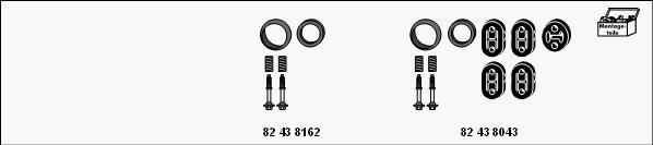 HJS MT-Hon46 - Система выпуска ОГ abcparts.ee