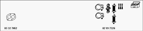 HJS MT-Lad5 - Система выпуска ОГ abcparts.ee