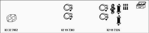 HJS MT-Lad3 - Система выпуска ОГ abcparts.ee