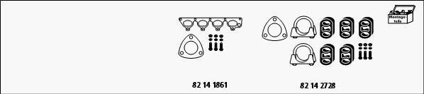 HJS MT-OP28 - Система выпуска ОГ abcparts.ee